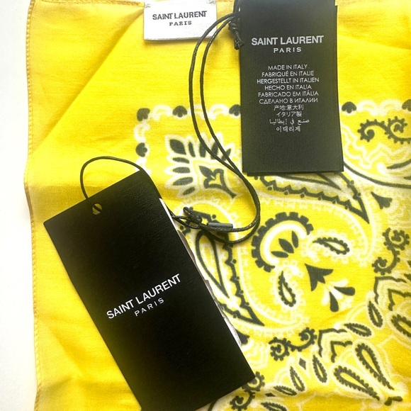 Saint Laurent Bandana NIB - Picture 2 of 5